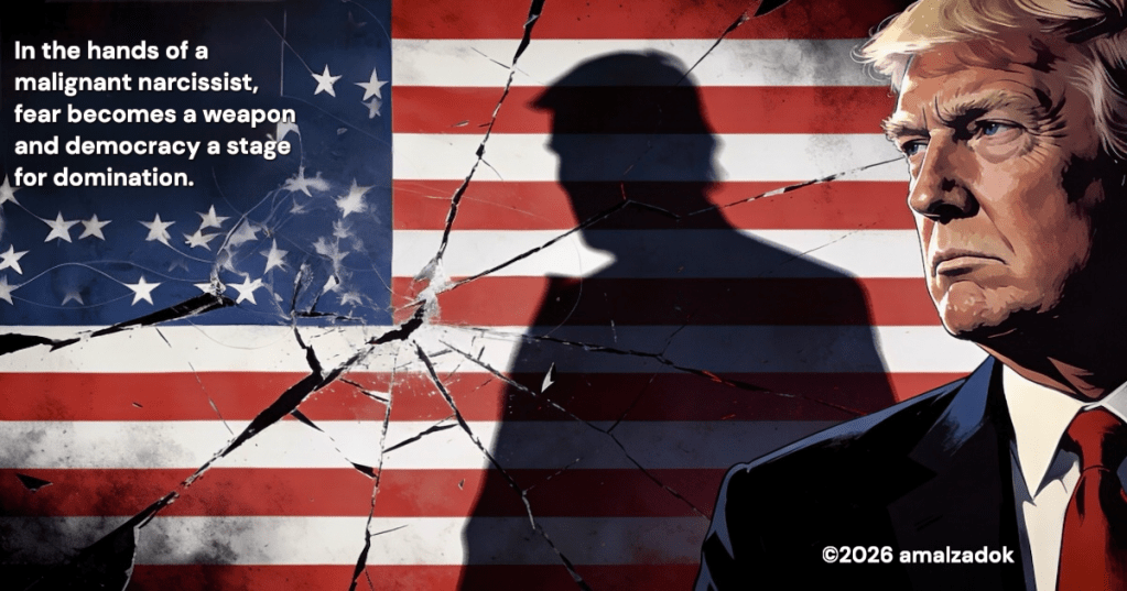 The fearless man without conscience: Trump’s malignant narcissism and the threat to democracy